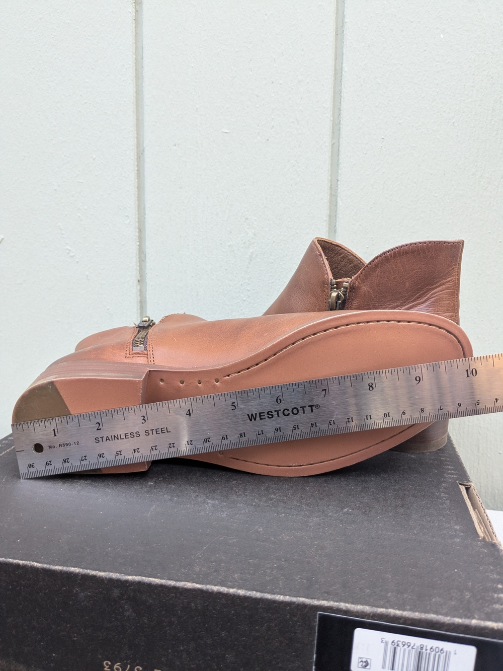 Women's 7.5M Frye Melissa Genuine Leather Ankle Boots NIB - Picture 11 of 13